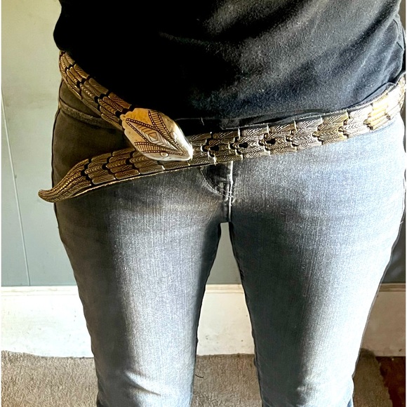 OLD JOE (オールドジョー) SNAKE BELT FREE SIZE OLD JOE